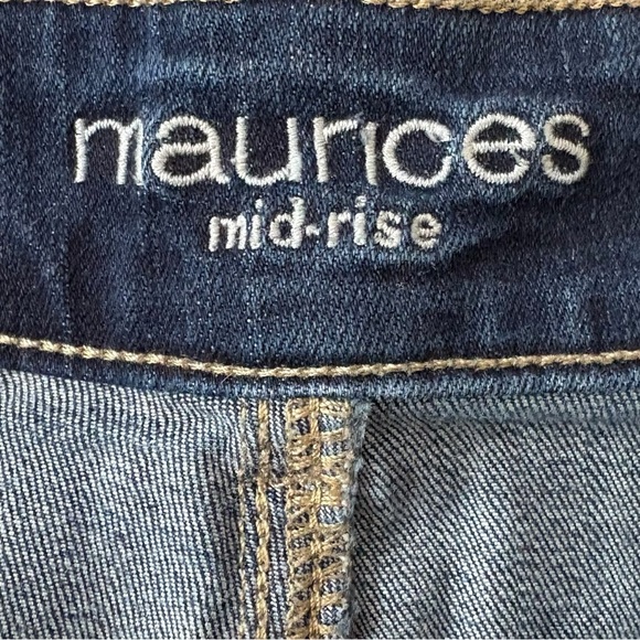 Maurices Mid Rise Blue Capri Size 20W Jeans - Picture 8 of 8